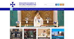 Desktop Screenshot of parish.ic-olph.org